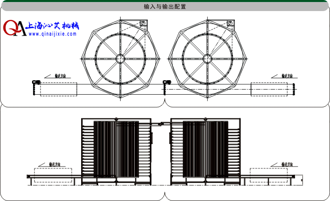 冷卻塔輸送線(xiàn)示意圖 冷卻塔輸送線(xiàn)示意圖