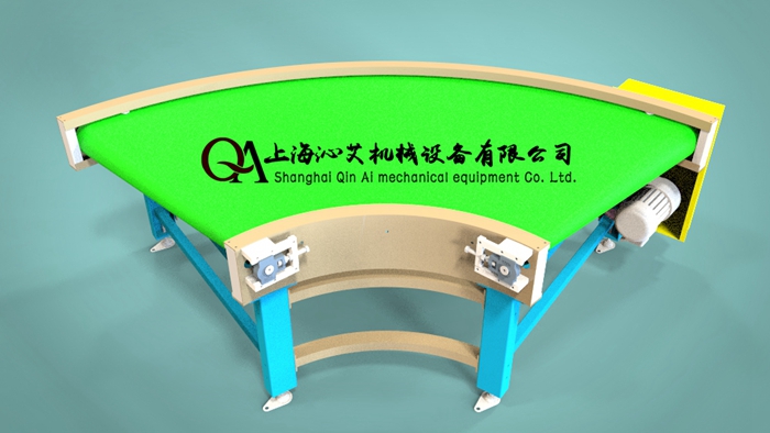 90度皮帶轉彎機三維示意圖 90度皮帶轉彎機三維示意圖